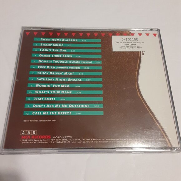 Lynyrd Skynyrd Greatest Hits CD MCA 1989 - Picture 2 of 6